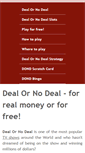 Mobile Screenshot of deal-ornodeal.com